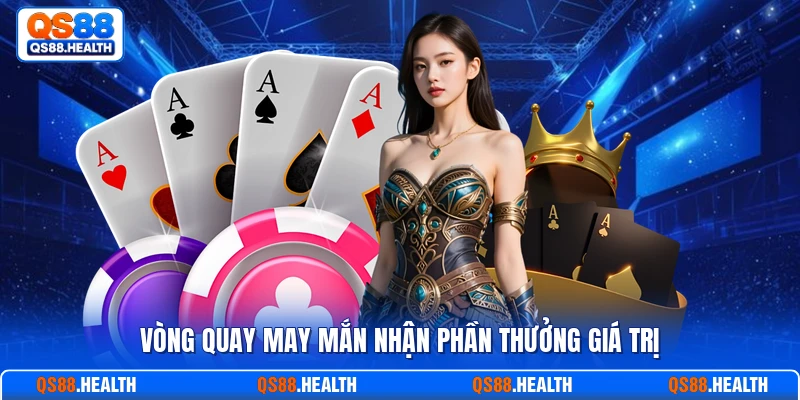 Vòng quay may mắn nhận phần thưởng giá trị